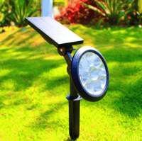 18W ÇİM SAPLAMA SOLAR BAHÇE ARMATÜR RGB