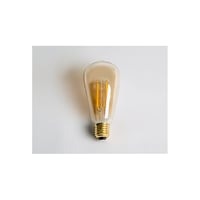 6W RUSTİK LED AMPÜL E27 - AMBER 