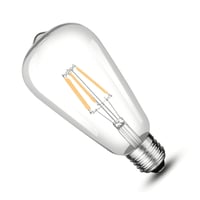 8W UZUN FLAMENT RUSTİK LED AMPUL BEYAZ