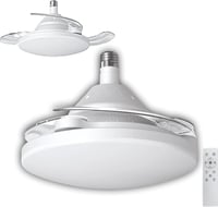 Cata Dolunay 3 Renk Yanma Modlu Kumandalı Dimlenebilir Fan Led Ampul Aydınlatma CT-1156