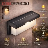 CT-7083 40W BARBADOS MODERN LED APLİK SOLAR-3200K