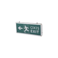 EXIT ÇIKIŞ ARMATÜRÜ 3W (EXIT-ÇIKIŞ-SOLA OK-K.ADAM)