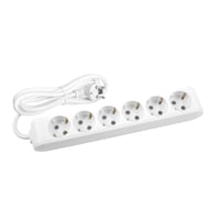 MULTİ-LET ALTILI  PRİZ 2 MT KABLOLU