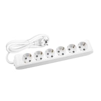 MULTİ-LET ALTILI  PRİZ 5 MT KABLOLU