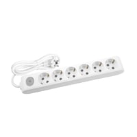 MULTİ-LET ALTILI PRİZ ANAH TOP KABLOLU Ç.K. 2 MT
