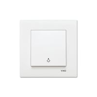 Viko Karre Beyaz Light Anahtarı Çerçeve Dahil 90967003
