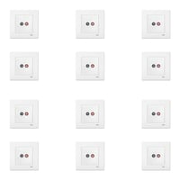 Viko Karre Beyaz Müzik Yayın (Hoparlör) Prizi Çerçeve Dahil 12 Adet 90967037