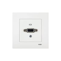 Viko Karre Beyaz Vga Konnektör Çerçeve Dahil 90967166