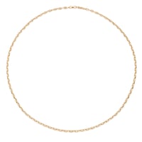 Serra 14 Ayar Altın Oval Barlı Kolye