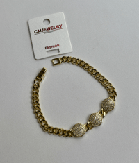 TAŞLI GOLD BİLEKLİK