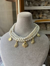 DENİZ TEMALI CHARM CHOKER KOLYE