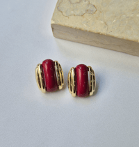 GOLD DETAYLI KÜPE 