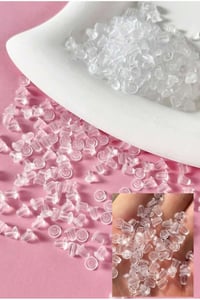 200 Adet Şeffaf Küpe Arkası Pistonu Küpe Arkalığı (100 ÇİFT)