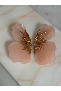 Daisy Flower Ultra Kalite Mineli Çiçek Küpe
