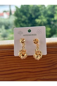 Deniz Temalı Sallantılı Küpe