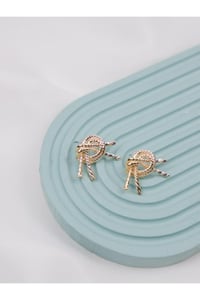 Düğüm Tasarım Kore Model Şık Trend Küpe