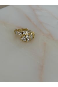 Earcuff Kadın Kıkırdak Yılan Figür Küpe