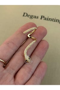 Earcuff Küpeli Kadın Kıkırdak Kaplan Figür Küpe (1 Adet)