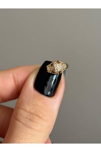 Earcuff Küpeli Kadın Kıkırdak Kaplan Figür Küpe (1 Adet)