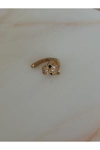 Earcuff Küpeli Kadın Kıkırdak Kaplan Figür Küpe (1 Adet)