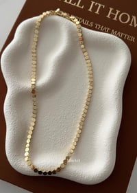 Gold Petek Kolye