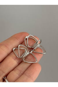 Halka Metal Vintage Özgün Tasarım Küpe