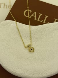 Heart Taşlı Kolye