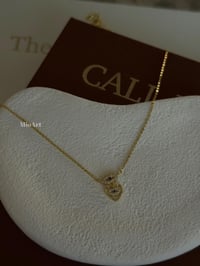 Heart Taşlı Kolye