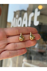 Kadın Trend Vinrage Damla Küçük Mini Küpe