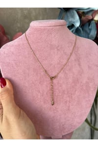 Kadın Zirkon Taşlı Kelebek Model Kolye