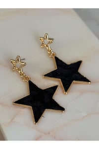 Leopar Kadın Küpe Sallantılı
