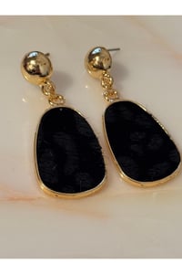 Leopar Kadın Küpe Sallantılı