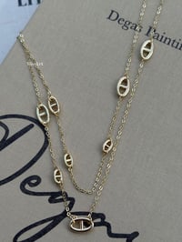 Marka Uzun Gold Kolye
