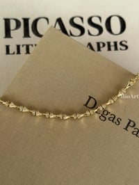 Taşlı Gold Bileklik