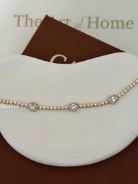 Taşlı Gold Bileklik