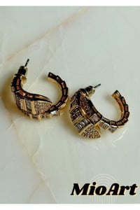 Trend Kadın Lüks Halka  Yılan Küpe Özel Seri