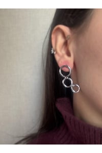 Trend Kadın Spiral Burgulu Küpe