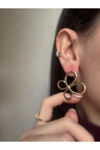 Trend Kadın Spiral Burgulu Küpe