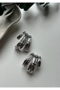 Trend Model Cuff Wild Üçlü Tasarım İthal Küpe
