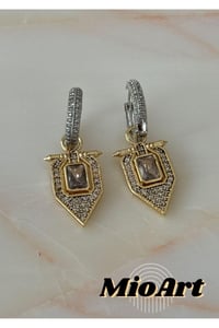 Trend Serenay (LEYLA) Küpe Vip Tasarım Gold