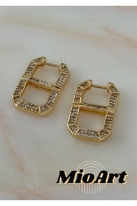 Trend Serenay (LEYLA) Küpe Vip Tasarım Gold