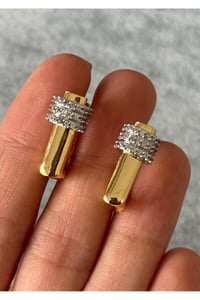 Trend Serenay (LEYLA) Küpe Vip Tasarım Gold