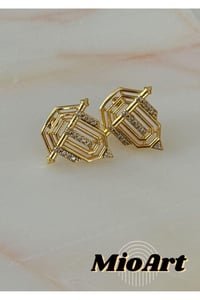 Trend Serenay (LEYLA) Küpe Vip Tasarım Gold