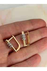 Trend Serenay (LEYLA) Küpe Vip Tasarım Gold