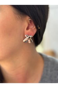 X Silver Küpe
