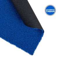 8mm Kıvırcık Mavi Çim Halı 1610 gr