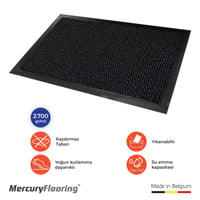 Faro Siyah Kapı Önü Nem Ve Toz Alıcı Paspas 40×60