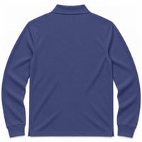 RANUD Erkek Basic Comfort Uzun Kollu Polo Tişört %100 Pamuk