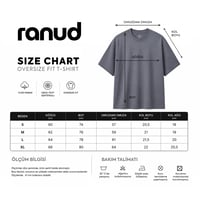RANUD Erkek Oversize 2'li Tişört Paketi - %100 Pamuk, OEKO-TEX Sertifikalı