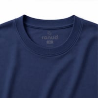RANUD Erkek Oversize Tişört - %100 Pamuk, OEKO-TEX Sertifikalı